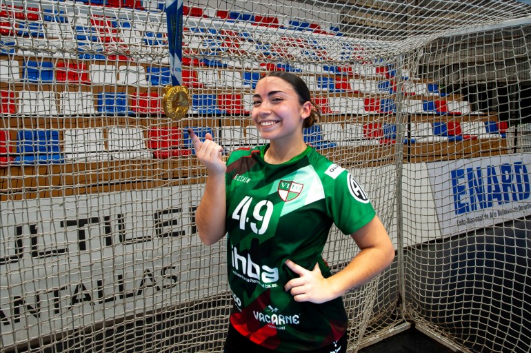 Lucila Balsas: 'Para mí esta medalla tiene mucho mérito'